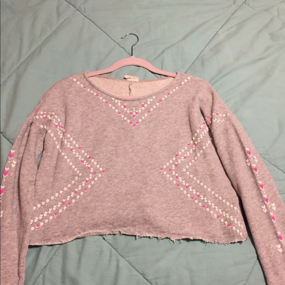 Aeropostale cropped sweater